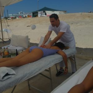 massage in weddings and events